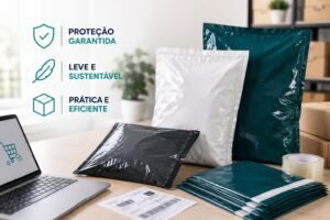 Embalagens flexíveis para e-commerce - envelopes de segurança